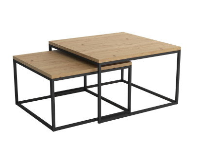 Kaffeetisch Beistelltisch Design Wohnzimmertisch Tische Doppel Set