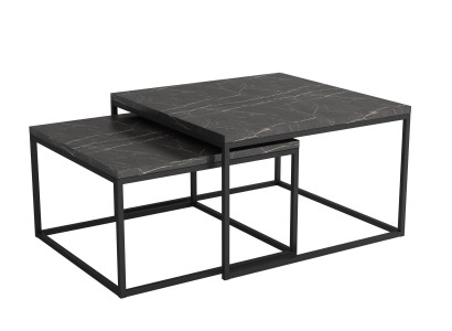 Designer Set 2x Couchtisch Kaffeetisch Beistelltisch Wohnzimmertisch