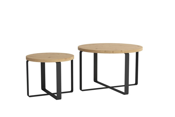 Couchtisch Set Tische Wohnzimmer Design Edelstahl 2tlg. Beistelltisch Tisch 2x