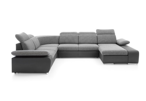 Ecksofa U-form Eckcouch Sofa Couchen Polster Schlaffunktion Couch