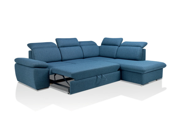 Sofa Ecksofa L-form Schlafgarnitur Ecksofa Eckcouch Bettkasten Wohnlandschaft
