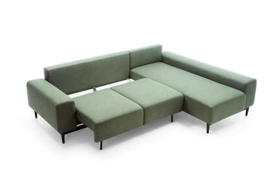 Ecksofa L-form Schlafgarnitur Ecksofa Eckcouch Bettkasten Sofa Wohnlandschaft