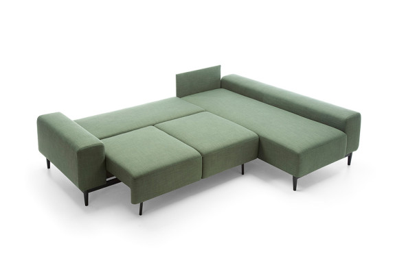 Ecksofa L-form Schlafgarnitur Ecksofa Eckcouch Bettkasten Sofa Wohnlandschaft