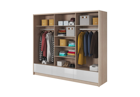 Großer Schlafzimmer Schwebe Türen Schrank 250cm Kleider Schränke