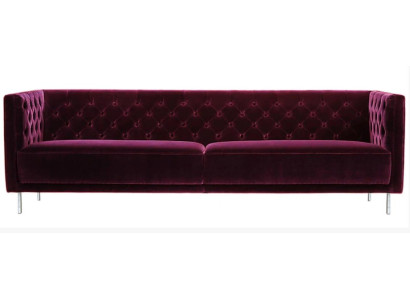 Violett Chesterfield Wohnzimmer Modern Design Sofa Italienische Stil Möbel Möbel
