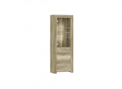 Vitrine RP70 Holz Modern Schrank Esszimmerschrank Standvitrine Regal