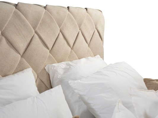 Luxus Schlafzimmer Möbel Betten Modern Bettrahmen 160x200 cm Design Kopfteil