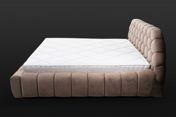 Designer Bett Schlafzimmer Betten Textil Hotel Luxus Polster Luxus