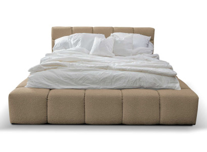 Schlafzimmer Design 180x200cm Betten Doppelbett Luxus Samt Textil Bett Doppel