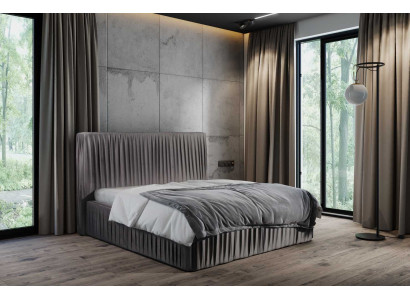 Luxus Schlafzimmer Doppel Betten Ehe Textil Bett Hotel Gestell Möbel