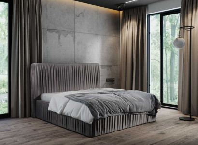 Luxus Schlafzimmer Doppel Betten Ehe Textil Bett Hotel Gestell Möbel