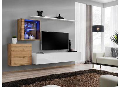 Design Luxus Wohnwand Regal Wand Schrank Vitrine Regale Wohn Zimmer Einrichtung