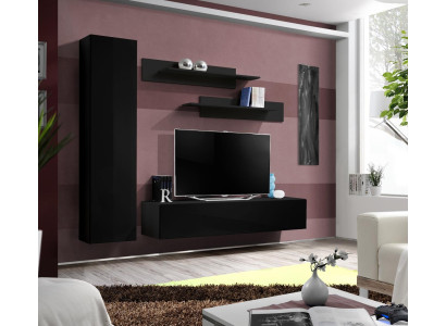 Wohnwand Komplett Designer Moderne Wohnzimmermöbel Wandschrank Neu