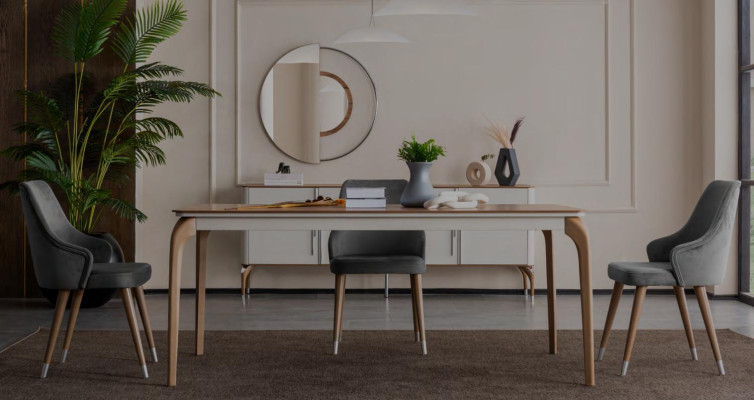 Stuhl Stühle Luxus Design Lehnstuhl Holz Polster Neu Modern Esszimmer Möbel Holz