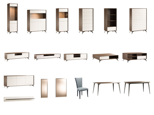 Luxus Sessel Set 4x Stuhl Gruppe Sitz Polster Lehn Stühle Garnitur Holz Massiv