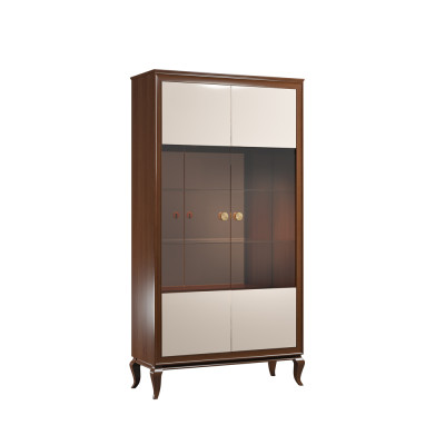 Luxus Vitrine Wohnzimmer Möbel Schrank Glas Vitrinen Designer Schränke Kommode