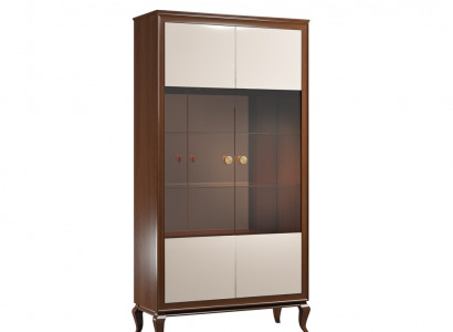 Luxus Vitrine Wohnzimmer Möbel Schrank Glas Vitrinen Designer Schränke Kommode