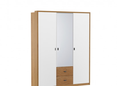 Design Schlafzimmer Schrank Kleiderschrank Moderne Schränke Holz 3trg. Spiegel