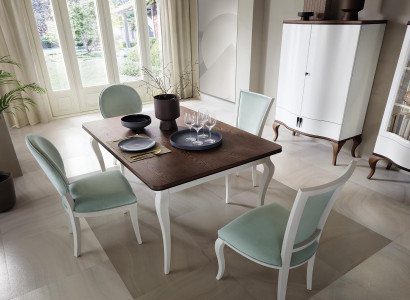 Luxus Designer Esstisch Holz Tisch Ausziehbar 140/330cm Wohn Esszimmer Möbel Neu