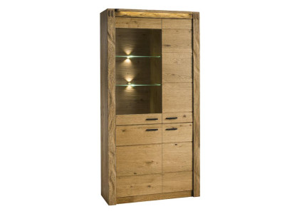 Vitrine Schrank Kommode Wohnzimmer Glas Regal Vitrinen Regale Holz Schränke Neu
