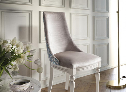 Designer Stuhl Luxus Lehnstuhl Polster Stühle 1x Sessel Wohn Ess Zimmer Textil