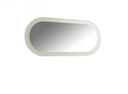 Spiegel Holzrahmen Großer Wandspiegel Klassischer Design Oval Holz Rahmen 150cm