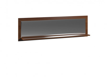 Klassischer Wandspiegel Holzrahmen Spiegel Möbel Neu 154x45cm Glas Rahmen Wand