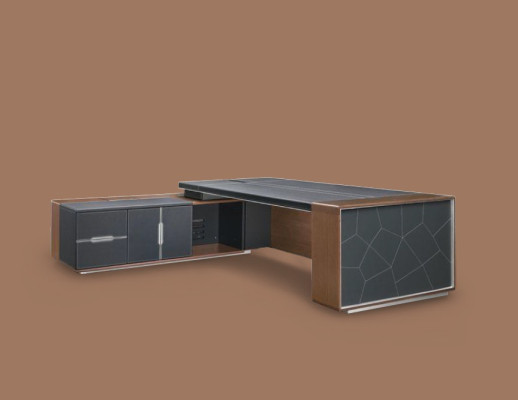 Design Büro Tisch Schreibtisch Sessel Einrichtung Ecktisch mit Stuhl 2tlg. Neu