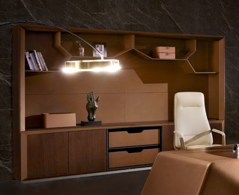 Büro Akten Regal Schrank Holz Regale Schränke Office Wohnzimmer