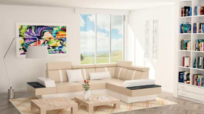 Designer Wohnlandschaft Eckcouch Neu Couch Sofa Polster Ledersofa Sofas Garnitur