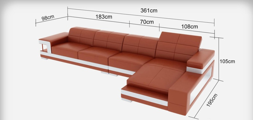 Sofa Ledersofa Couch Wohnlandschaft Eck Modern Ecksofa Design Garnitur