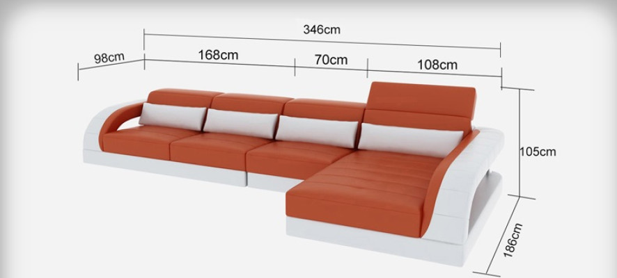 Ledersofa Couch Sofa Wohnlandschaft Eck Modern Ecksofa Design Garnitur