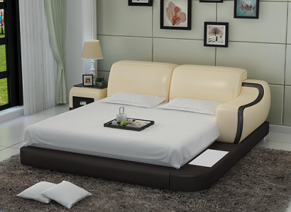 Designer Bett Polsterbett Luxusbett Doppelbett Ehebett Betten 140/160/180 cm