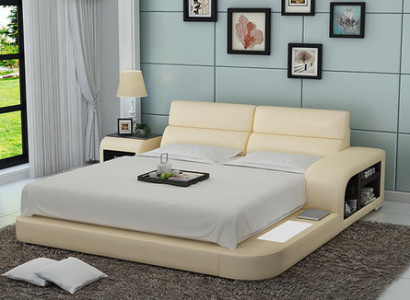 Designer Bett Polsterbett Luxusbett Doppelbett Ehebett Betten 140/160/180 LB8805