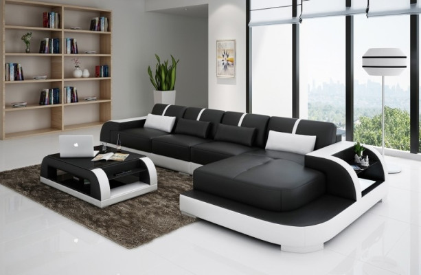 Eleganz trifft Komfort ultimative L-förmige Sofa für Ihr modernes Wohnzimmer