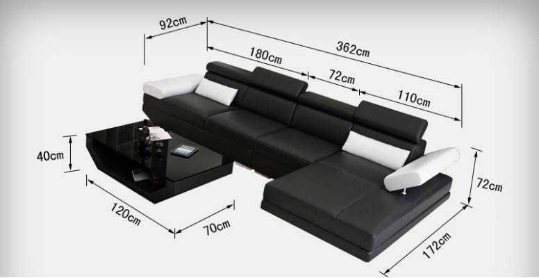 Ledersofa Sofa Couch Wohnlandschaft Ecksofa Modern Garnitur Dekor Design