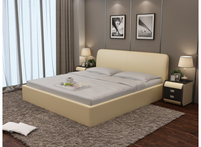 Bett mit USB Polsterbett Luxusbett Doppelbett Ehebett Betten 140/160/180 cm