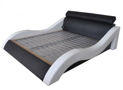 Doppel Luxus Design Leder Hotel Bett Polster Betten Moderne Multifunktion