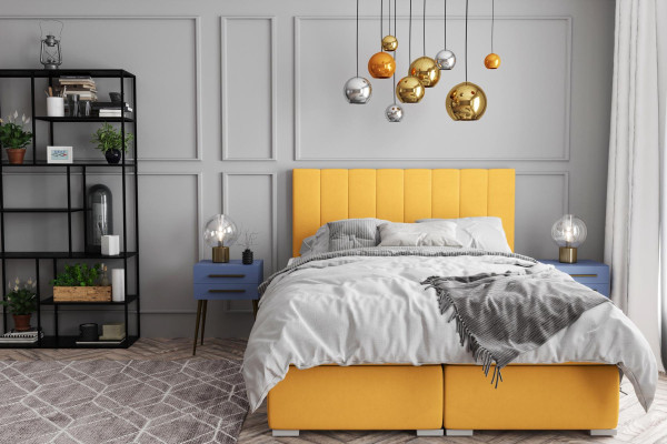 Boxspring Doppel Bett Hotel Komplett Set Matratze Topper Betten Funktion