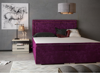 Boxspring Bett Hotel Doppel Bett Luxus Betten Polster 90/100/120/160/180x200cm