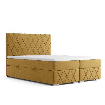 Bett Komplett Set Doppel Matratze Boxspring Topper Betten Funktion Kasten