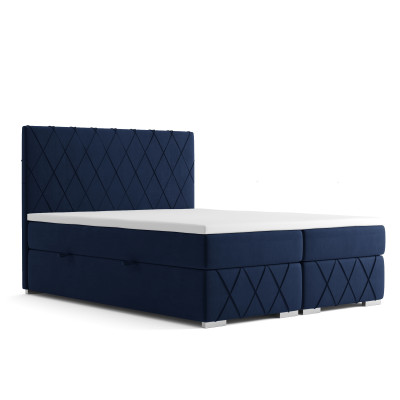 Bett Boxspring Komplett Set Doppel Matratze Topper Betten Funktion Kasten Hotel