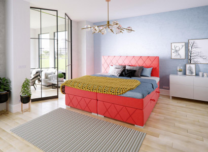 Hervorragendes modernes Doppelbett Box-Spring für das Schlafzimmer