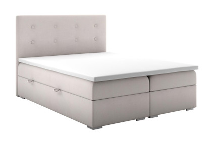 Bett Kasten Funktion Boxspring Hotel Doppel Komplett Set Topper Matratze Betten