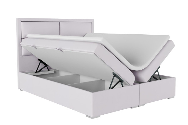 Boxspring Bett Hotel Doppel Komplett Set Topper Matratze Betten Funktion Kasten