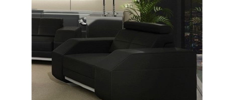 Ledersofa Sofagarnitur 3+2+1 Leder Couch Polster Sitz Designer Garnitur JarksonW