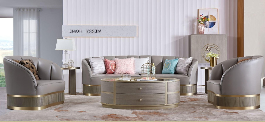 XXL Big Sofa Couch Polster Garnitur 4+1 Sitzer KlassischTextil Sofas Couchen