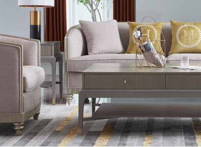 Sofagarnitur Polster 3+1 Sitz Set Design Sofas Couchen Textil Modern Garnituren