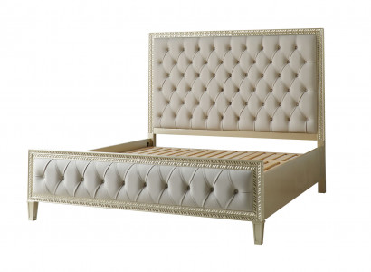 Betten Luxus Bett Hotel Royal Möbel Stoff Design Einrichtung Polsterbett Rahmen