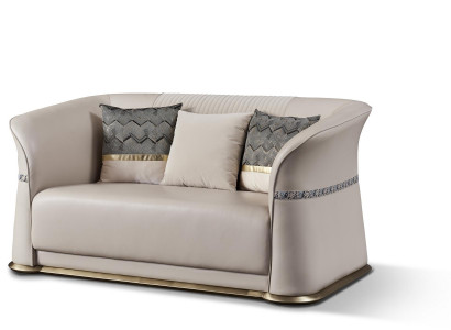 Design Relax Sofas Club Lounge Sofa Textil Polster Couch Stoff Couchen